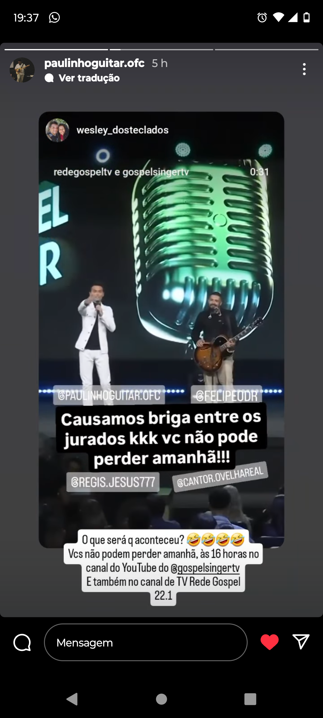 Régis De Jesus  - Artista Musical