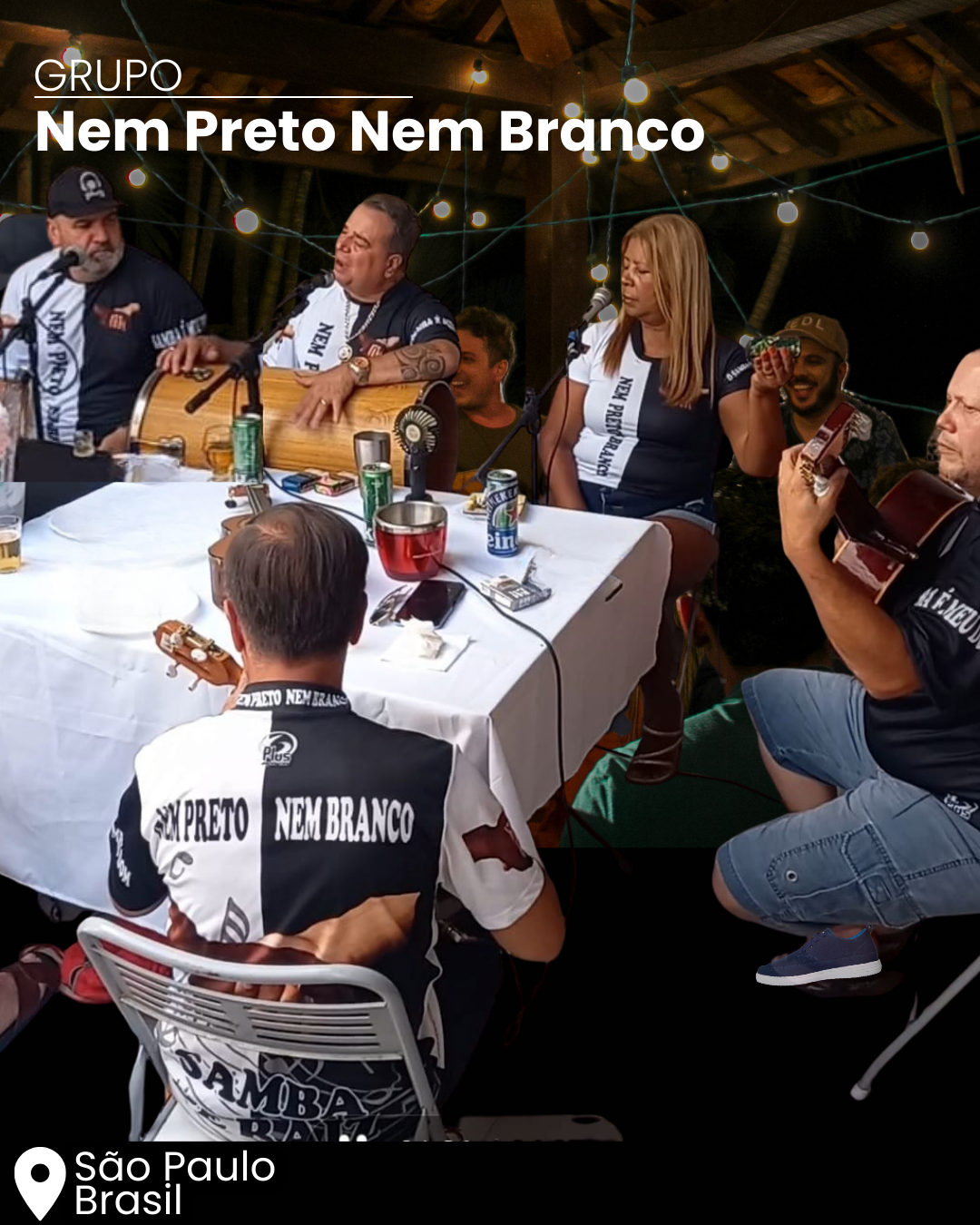 Grupo Nem Preto Nem Branco - Artista Musical